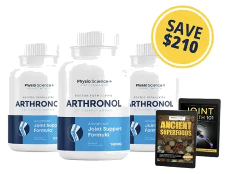 Arthronol 3 bottles — 90-day supply